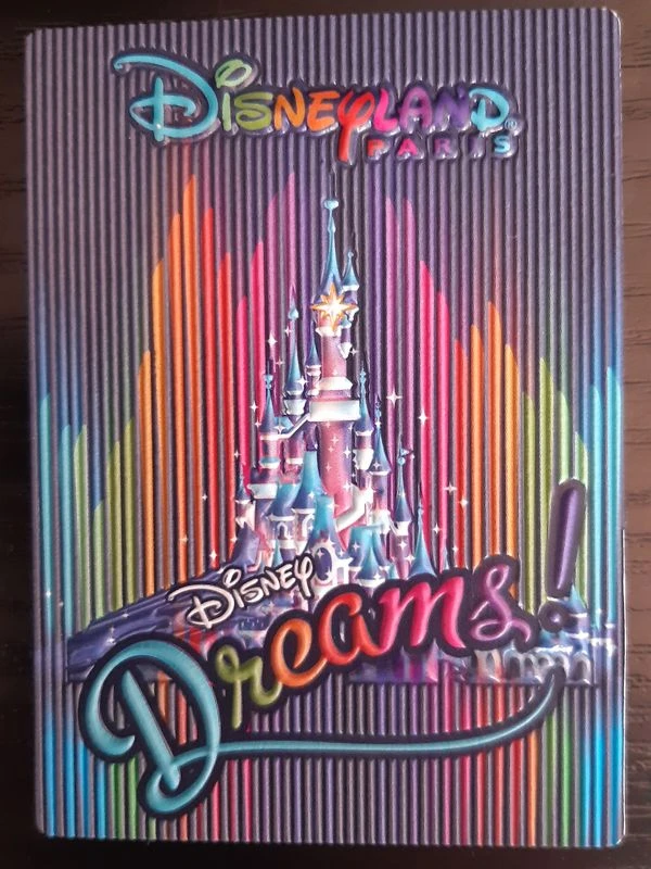Rare Magnet rigide disney disneyland paris : château dreams